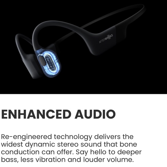 Aeroplex AfterShoks Bone Conduction Head Phones - Picture 5 of 8